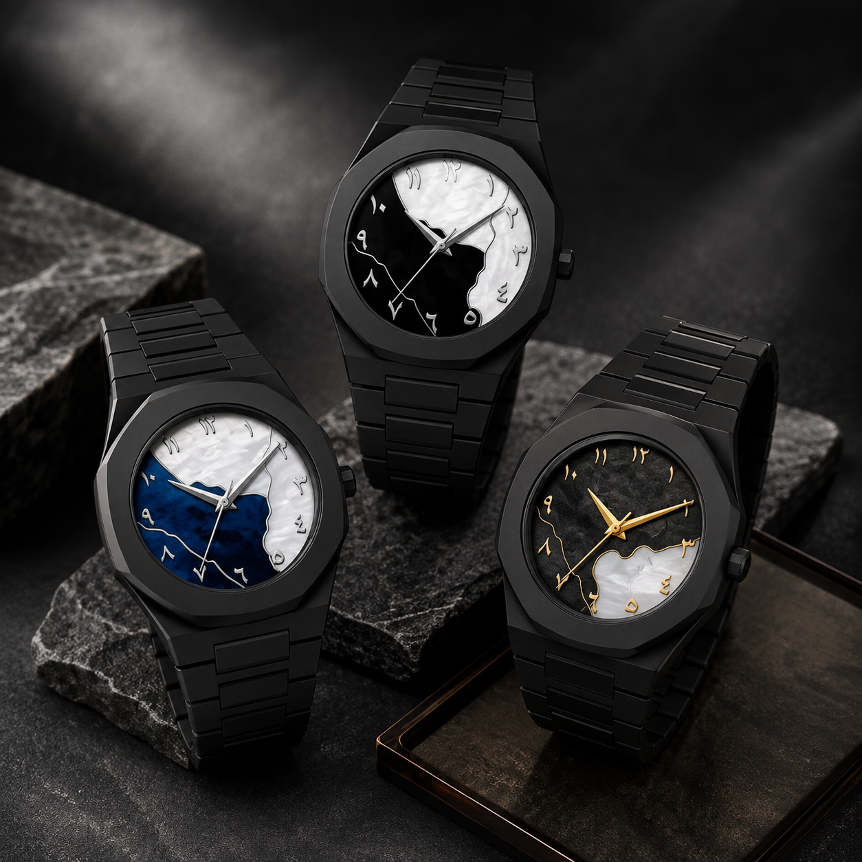 Montre homme VELMONT Azur à cadran arabe