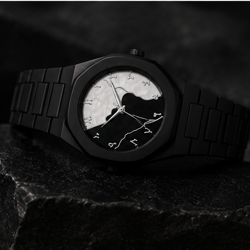 VELMONT Azur Noir Argent - vue 2