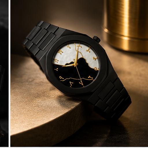 VELMONT Azur Noir Or - vue 3