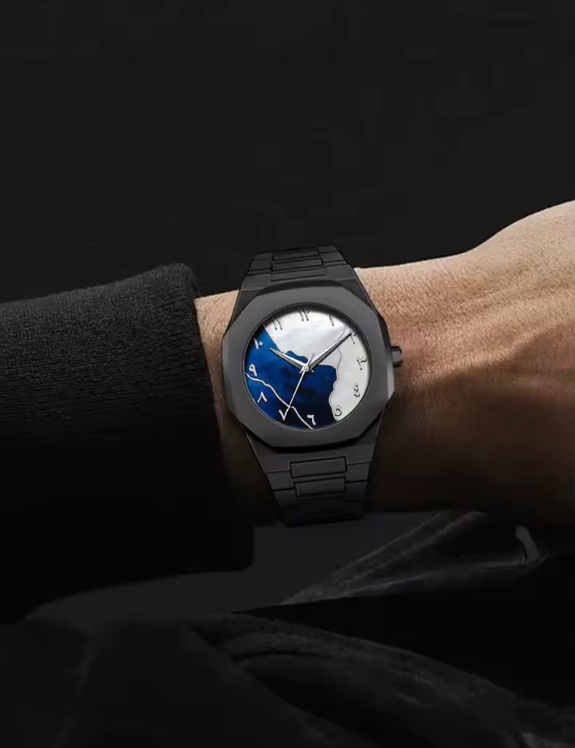 Montre VELMONT Azur portée au poignet